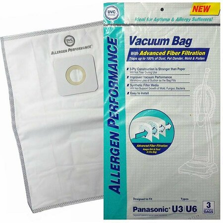 DVC Vacuum Bag For Eureka, 3PK PR-1471A